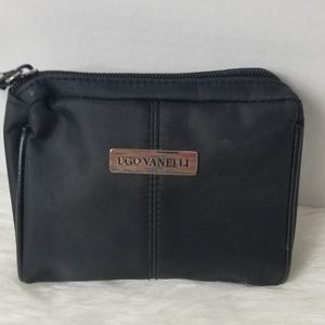 UGO VANELLI SMALL BLACK COSMETIC CASE